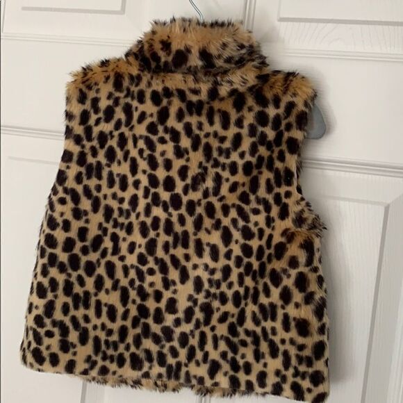 J. Crew Crewcuts toddler leopard vest - Picture 4 of 5